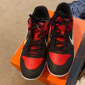 Nike RED softball Cleats